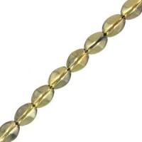 Czech Pinch beads kralen 5x3mm Crystal amber Full 00030/26440